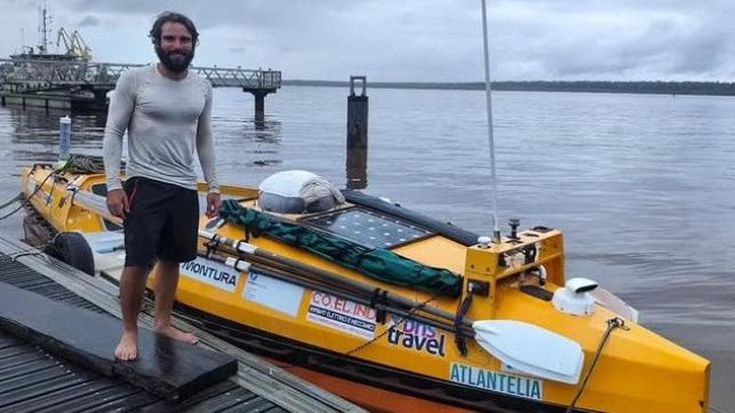 Lorenzo Barone, viaggiatore a propulsione umana: “A remi dal Sahara all’Amazzonia, è tutto connesso”