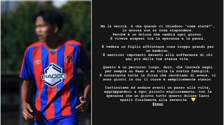 Crans, lo sfogo della mamma di Kean ancora al Niguarda: “Viviamo appesi tra speranza e paura”