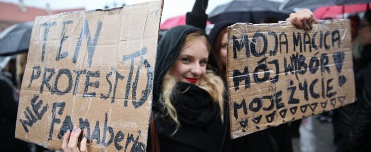 Le donne in nero di Varsavia