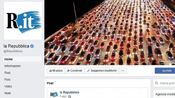 Repubblica primo media d'informazione in Europa per interazioni su Facebook e Instagram