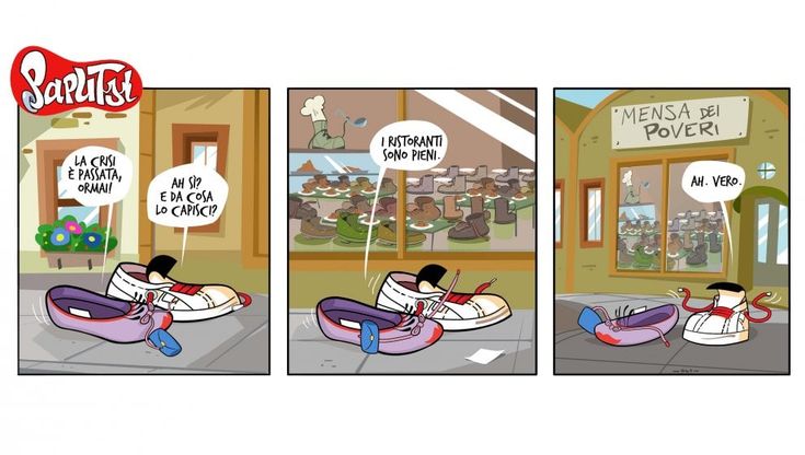 Paputsi - La striscia con le stringhe Esce: la raccolta del fumetto pubblicato su Scarp de’ tenis