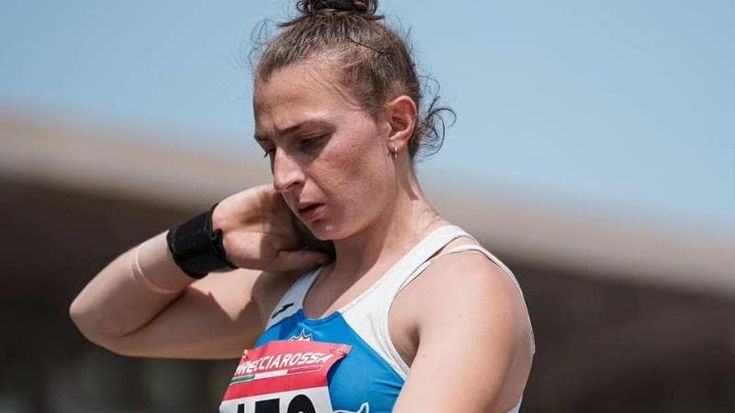Sara, nuovo talento del lancio del peso: “Sogno le Olimpiadi”
