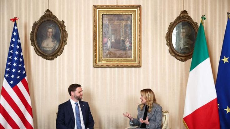 Meloni incontra Vance e Rubio dopo le tensioni con la Casa Bianca: "Valori comuni tra Europa e Usa"
