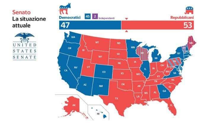 Midterm, guida al voto Usa del 3 novembre: chi si elegge e cosa dicono i sondaggi