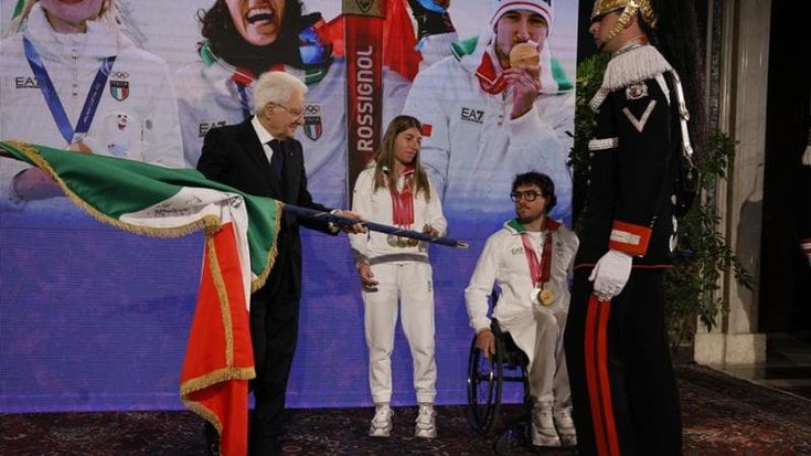 Mattarella agli azzurri: “Lo sport dimostra che la civiltà non si arrende alla violenza”