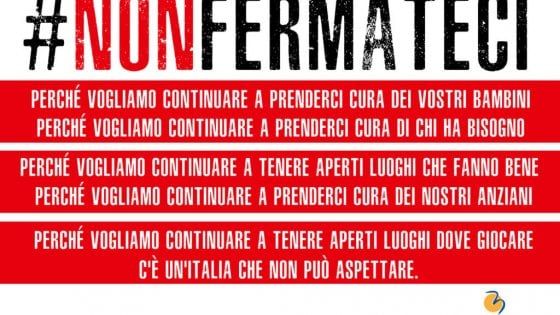 Terzo Settore, il Forum lancia la campagna #Nonfermateci: "C'è un'Italia che non può fare a meno di noi"