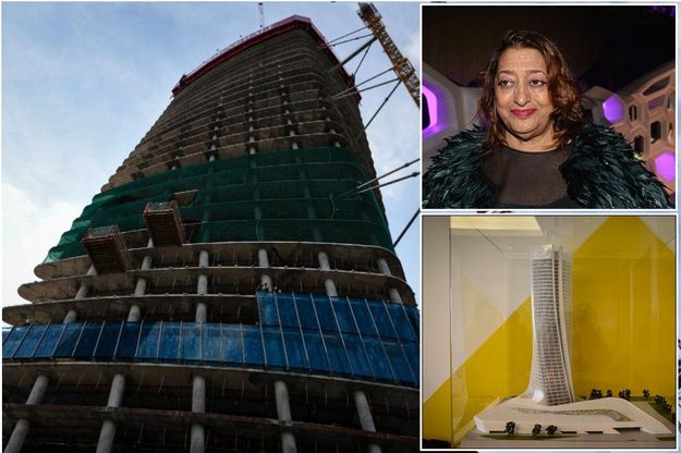 Nello skyline di Milano il segno di Zaha Hadid, l'addio mentre cresce il suo 'Storto'