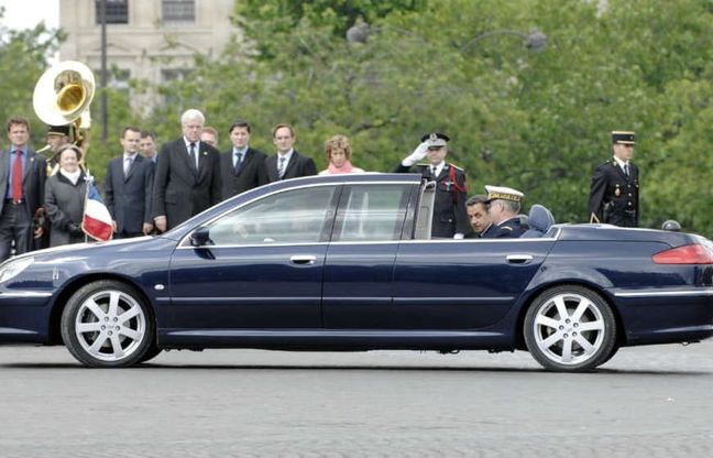 Peugeot 607 Paladine, una landaulet per l’Eliseo