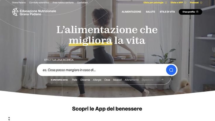 È online il nuovo portale Educazione Nutrizionale Grana Padano