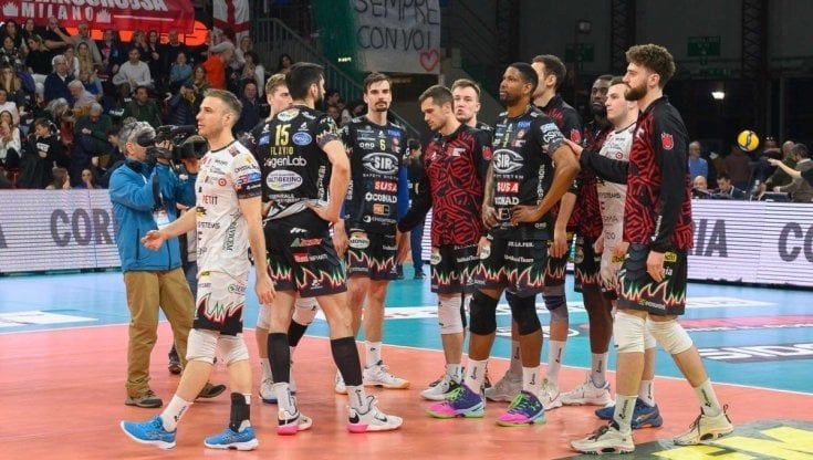 Volley, Superlega: tonfo Perugia, la dominatrice della stagione regolare eliminata da Milano