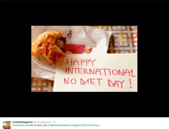 No Diet Day: stop all'ossessione del peso
