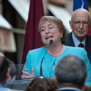 Michelle Bachelet: "Dall'America Latina di Papa Francesco può partire la sfida per un mondo migliore"