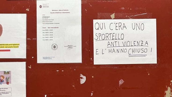 Sit in al policlinico Umberto I: “La Regione riapra il centro antiviolenza, non ci sono scuse”