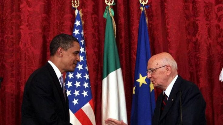 Gli Usa e Napolitano, feeling speciale: prima gli negarono il visto, poi divenne “King George”