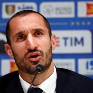 Nazionale, Chiellini diventa 'centenario': "Bello essere circondato dai giovani"
