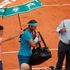 Tennis, Roland Garros: la pioggia salva Nadal, fuori Sharapova