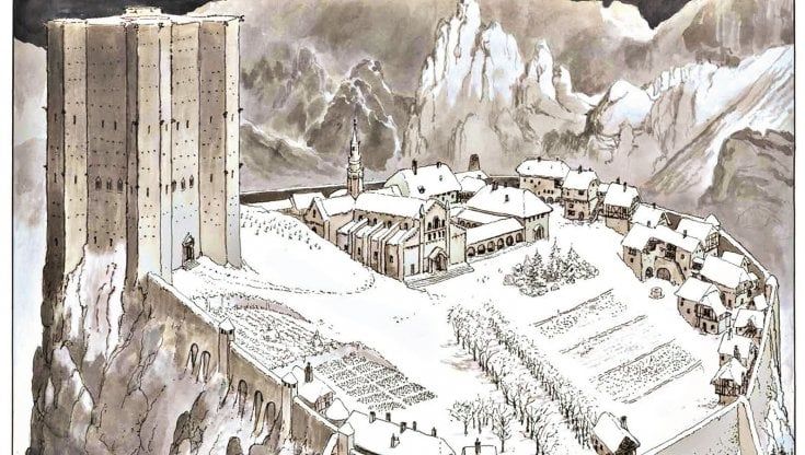 Il nome della rosa a fumetti: se Milo Manara incontra Umberto Eco