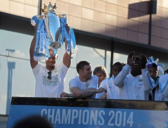 Manchester City, la parata dello scudetto
