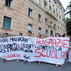 Scuole chiuse il sabatoIn marcia sulla Provincia