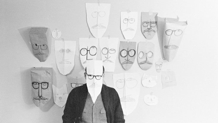 Saul Steinberg, poesia in linea