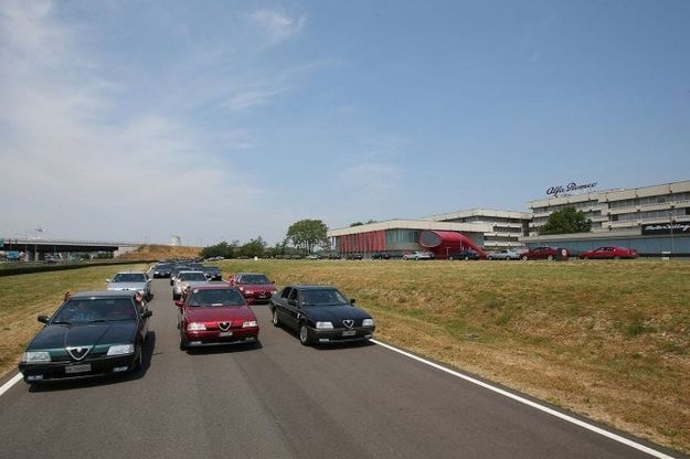 Alfa Romeo 164 Day, che festa