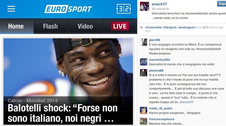 Caso Balotelli, il fratello: ''Giornalisti terroristi, siete la rovina''