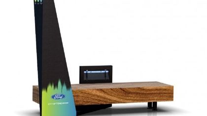 Ecco le Ford Smart Benches, le panchine del futuro per restare sempre connessi