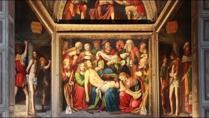 Il calvario e la croce, al Museo Diocesano i grandi affreschi sulla Passione
