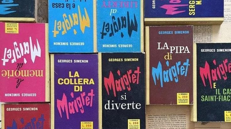 Il mito di Maigret in copertina: edizioni rare in mostra alla Kasa dei Libri