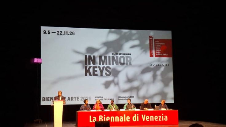 Biennale, Buttafuoco cita Mattarella: “Noi liberi e audaci. Non imbracciamo armi”. E ringrazia Giuli