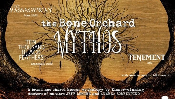 Fumetti, ecco "The Bone Orchard Mythos": la saga che sconvolgerà il mondo dell'horror