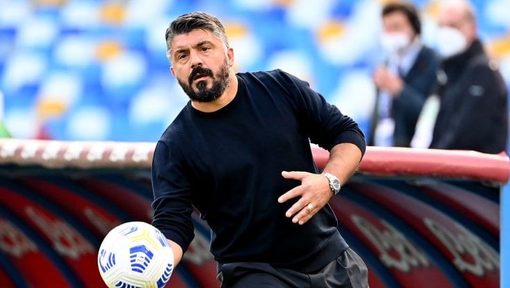 Napoli, Gattuso: "Il Covid? C'è timore, ma abbiamo il dovere di evitare che il calcio si fermi"