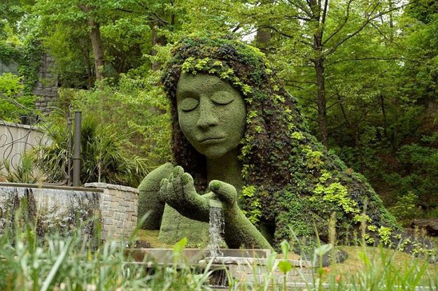 Atlanta, sculture vegetali giganti al giardino botanico