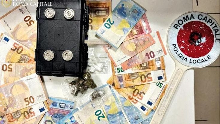 Sotto allo stadio Olimpico con la droga, arrestato per spaccio