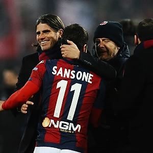 Bologna-Perugia 2-1, felsinei da soli al secondo posto