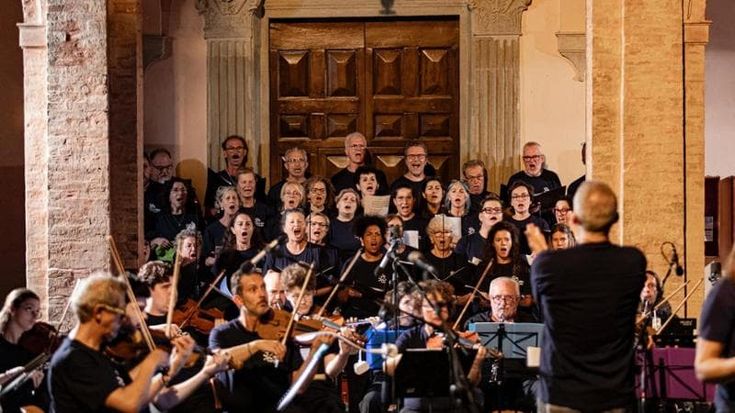 Il coro dei detenuti di San Vittore dal Papa per il Giubileo degli artisti e della cultura