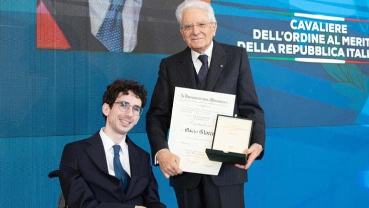 Mauro Glorioso nominato cavaliere: era stato colpito da una bicicletta ai Murazzi di Torino