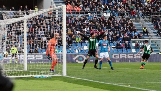 Sassuolo-Napoli 1-1, neroverdi ancora stregati per gli azzurri