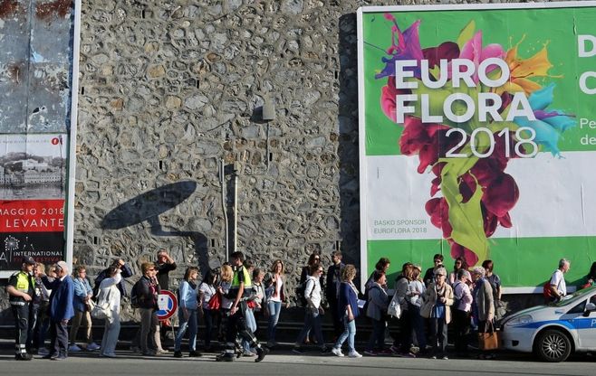 Euroflora al debutto, le foto della prima giornata