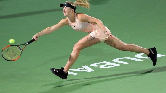 Tennis, Wta Dubai: in  semifinale Svitolina-Kerber e Kasatkina-Muguruza