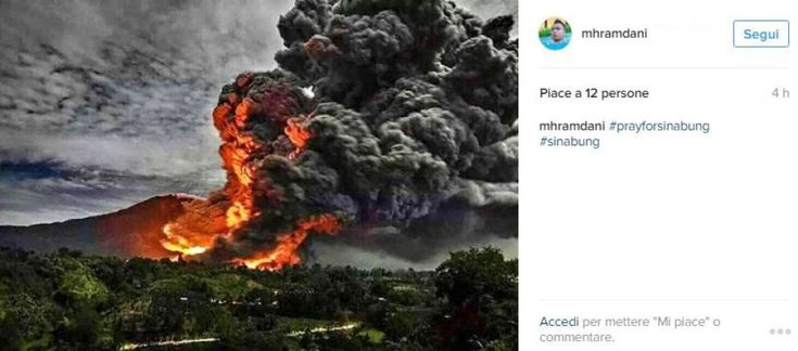 Eruzione apocalittica in Indonesia, il Sinabung uccide