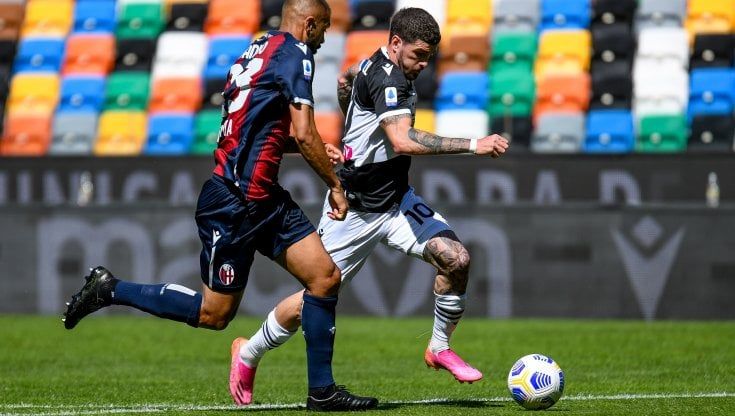 Udinese-Bologna 1-1: gioiello di De Paul, Orsolini replica su rigore