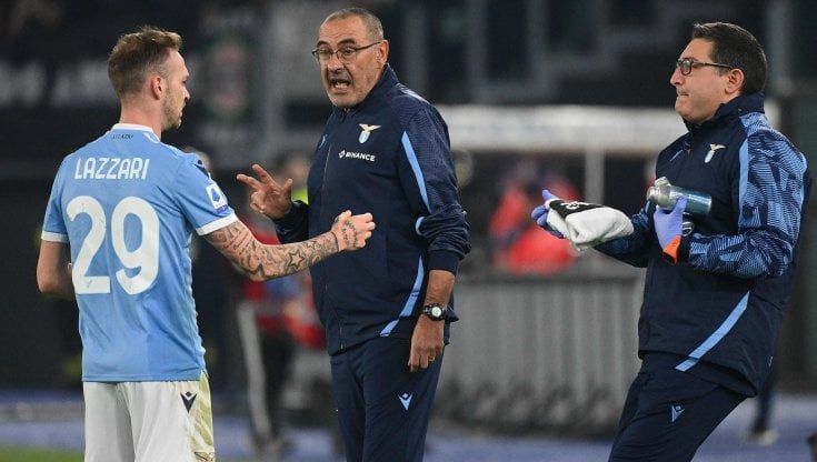 Lazio, Sarri: "Bravi tranne che negli ultimi dieci metri"