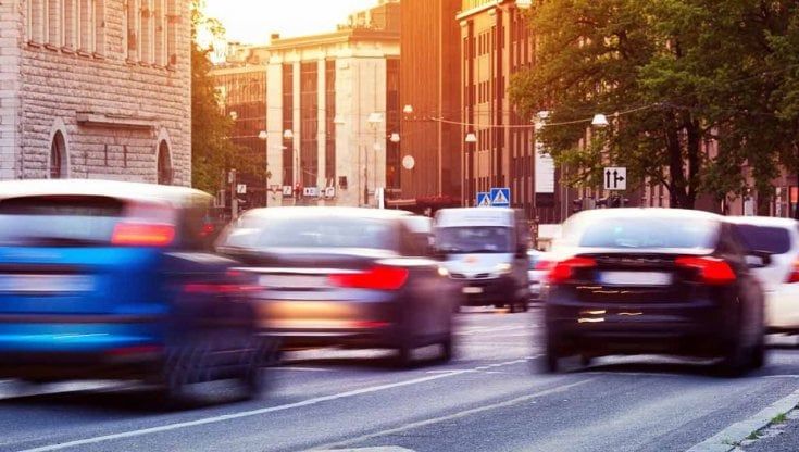 Senza ingorghi gli automobilisti fanno più rumore