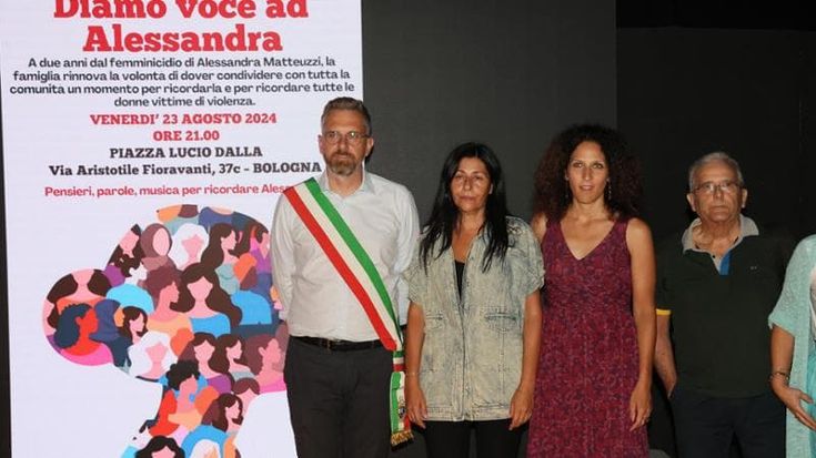 Alla cerimonia per ricordare Sandra Matteuzzi: “Denunciate i violenti”