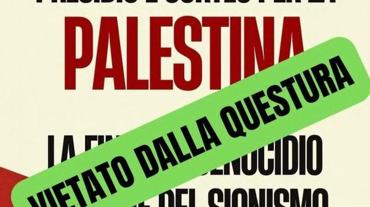 Lecco, la questura vieta corteo proPal del 7 ottobre. I promotori: “Negato diritto di espressione”