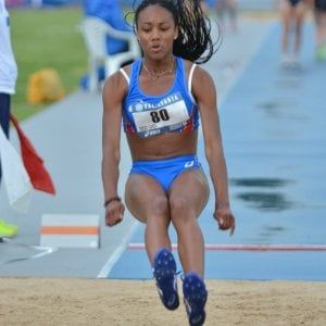 Atletica, la figlia di Fiona May stupisce ancora: a Rieti salta 6,38