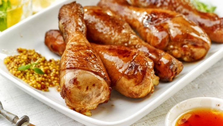Coscette di pollo alla senape e limone