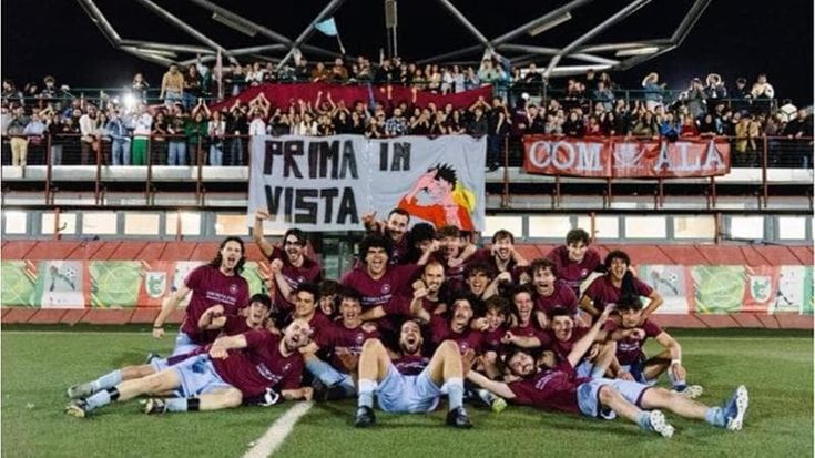 Cade dalla tribuna mentre esulta per un pareggio: il presidente del Pozzomaina finisce in ospedale