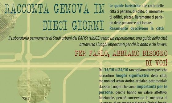 Campetti e parcheggi, piazze e muretti, un blog fa da guida alla Genova vissuta